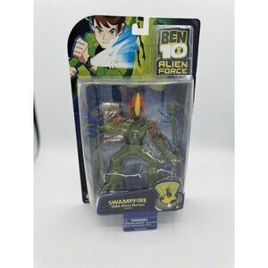 Ben 10 DNA Alien Heroes Swampfire - 2008 New In box